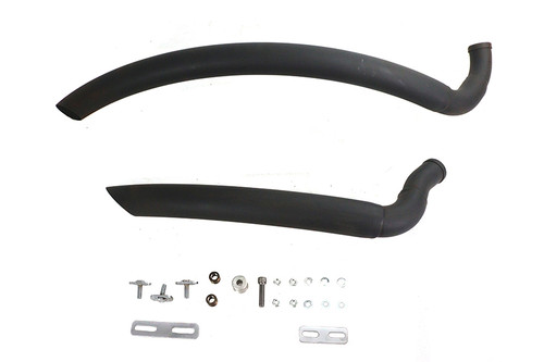 V-Twin - Factory Sample Wyatt Gatling Street Sweeper Exhaust Pipe Set