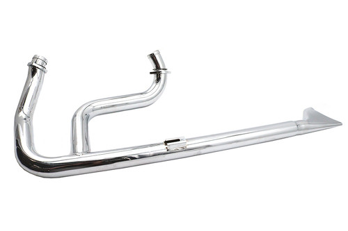 V-Twin - Factory Sample Wyatt Gatling 2:1 Fishtail Exhaust Header