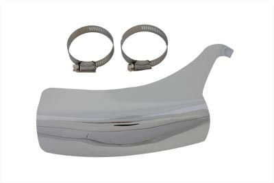 V-Twin #74702 - Left Vertical Exhaust Heat Shield