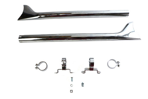 V-Twin - Wyatt Gatling Straight Fishtail Kit