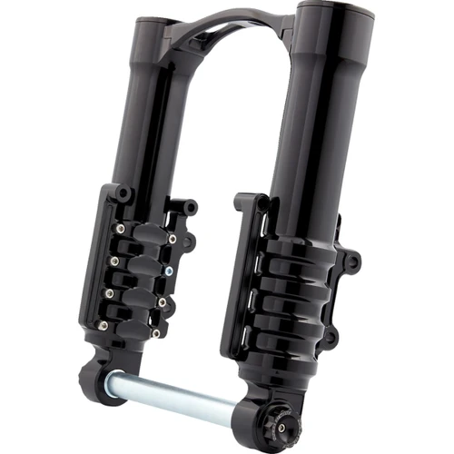 Arlen Ness #120-002 - Fork Legs - 49 mm - Black Anodized - For Factory Brake Caliper