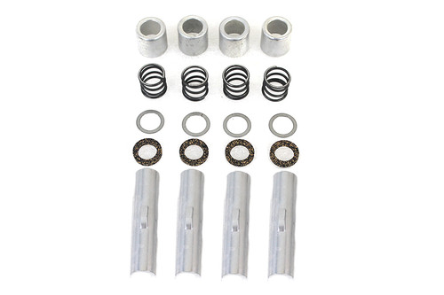 Colony - Upper Pushrod Cover Kit Cadmium Plated