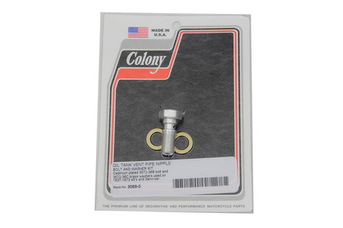 Colony - Oil Tank Vent Pipe Nipple Bolt and Washer Kit