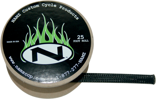 Black Wire Cover 1/8" -  25FT - Universal