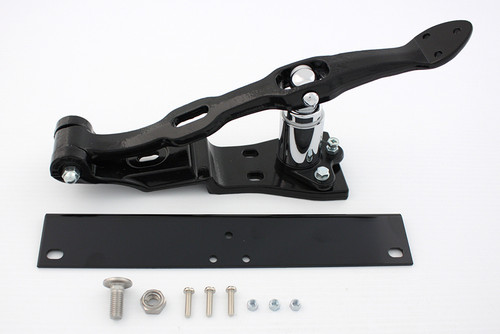 V-Twin - Black Seat T and Chrome Piston Kit