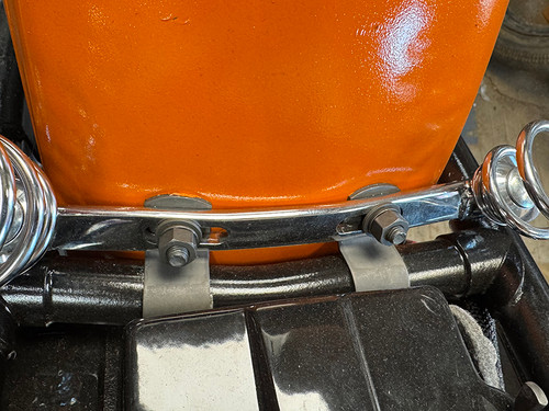 V-Twin #71178A - Rear Fender Mount U-Clamps Parkerized