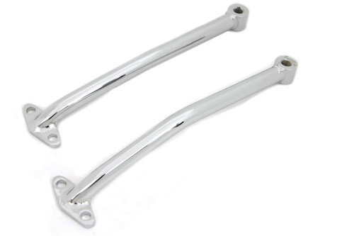 V-Twin - Chrome Rear Fender Brace Set