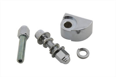 V-Twin #67785-03 - Headlamp Mount Billet Chrome