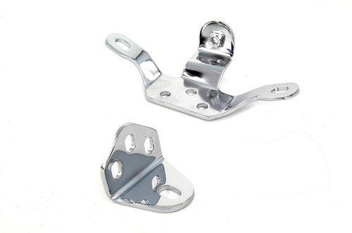 V-Twin #62009A - Chrome Top Engine Mount Set