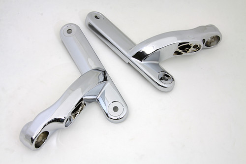 V-Twin - Chrome Spotlamp Bracket Set