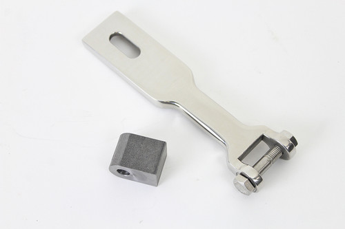 V-Twin - Polished Stainless Steel Solo Seat Nose Pivot Kit