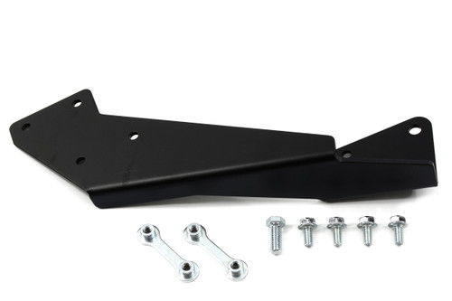 V-Twin - Wyatt Gatling Exhaust Bracket Black