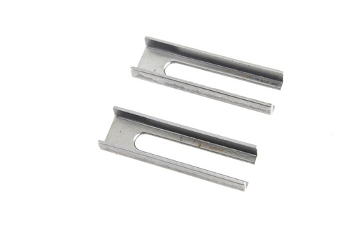 V-Twin - Raw Exhaust Mount Channel Bracket Set