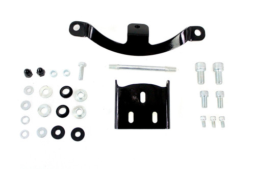 V-Twin #65029 - Solo Seat Solid Mount Kit Black