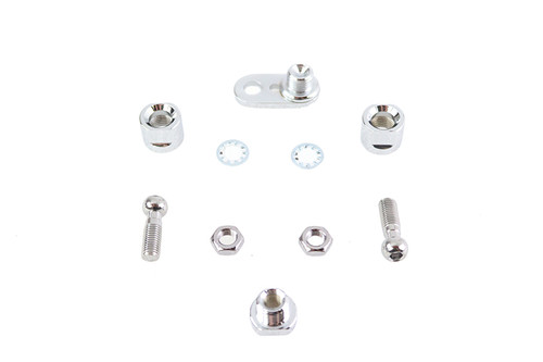 V-Twin #83087 - Turn Signal Swivel Assembly Kit Chrome