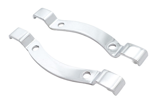 V-Twin #70877A - Chrome Bracket Set for Sissy Bar Pad