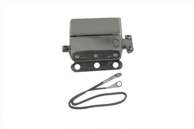 Volt Tech #0478512 - Chrome Look-A-Like 12 Volt 2-Brush Relay