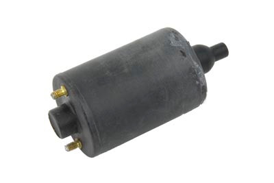 V-Twin #31604-61 - Black 6 Volt Dual Coil