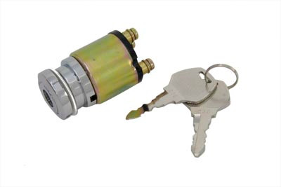 Volt Tech #71375 - Chrome Ignition Key Switch