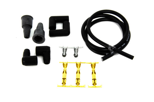 Volt Tech - Black 8.5mm Spark Plug Wire Kit