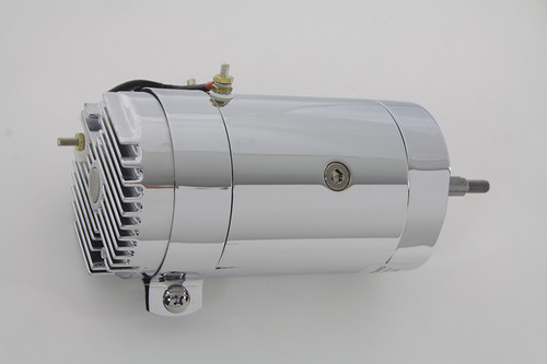 Volt Tech - 12 Volt 2-Brush Generator with Low Output Chrome