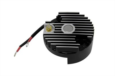 Volt Tech - Black 12 Volt Regulator End Cover