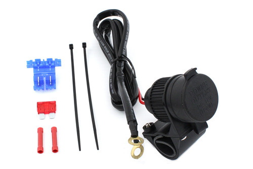 Volt Tech - 12 Volt Wiring Outlet Receptacle Box