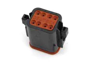 OE #72118-94BK - OE Deutsch Wiring Socket Housing 8-Pin
