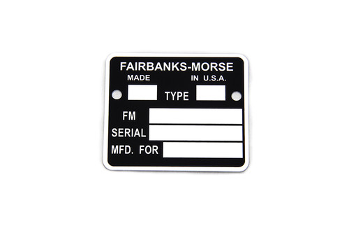 Volt Tech #77228A - Magneto Name Tag