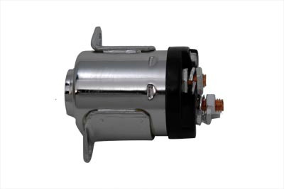 Volt Tech #18411 - Chrome 5-Speed Starter Solenoid