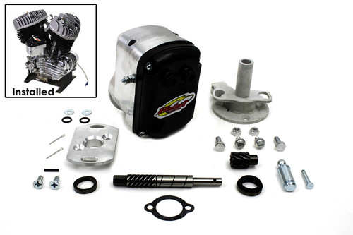 Volt Tech - Magneto Assembly with Shaft and Fixed Mount Base
