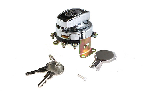 Volt Tech #21-0202SK - Fat Bob Ignition Switch with 5 Terminals