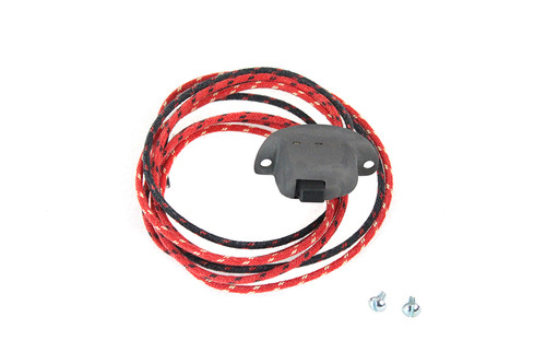 Volt Tech - Replica Dimmer Switch Parkerized with Cloth Wires