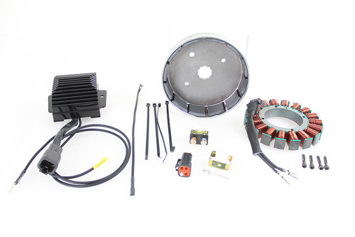Cycle Electric #CE-73T - FXST, FLST 45 Amp Three Phase Alternator Kit