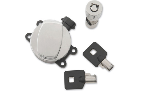 Volt Tech #78405 - Side Hinge Ignition Switch Chrome with Fork Lock