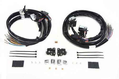 Volt Tech #H18-0339C+12 - Handlebar Switch Kit Chrome