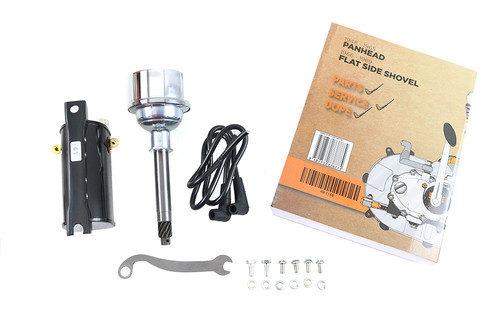 Volt Tech - 6 Volt Distributor/Coil Kit Black