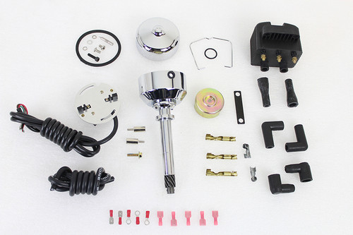 V-Twin - V-Fire Single Fire Electronic Ignition Distributor with Coil