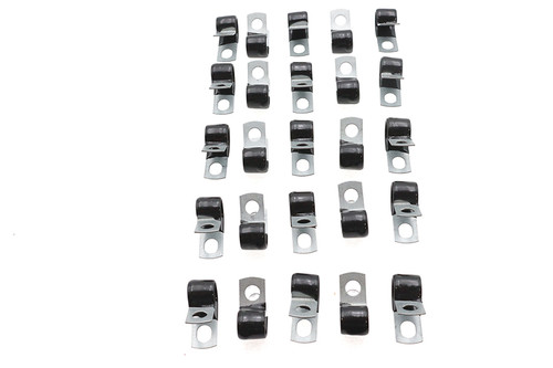 V-Twin #8863T13 - Horn Wire Clamp Black