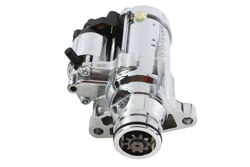 V-Twin #SND12D075-C - Replacement Starter Motor 1.6kW Chrome