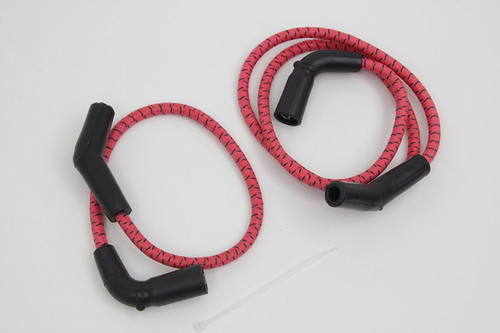 Sumax #C20236 - Sumax Red with Black Tracer 7mm Spark Plug Wire Set