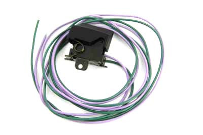 Volt Tech #62397LB - Black Handlebar Left Turn Signal Switch