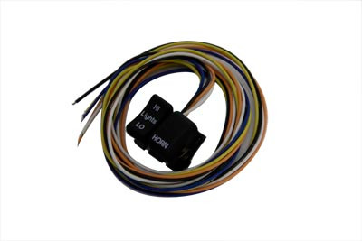 Volt Tech #62397HB - Black Handlebar Dimmer and Horn Switch