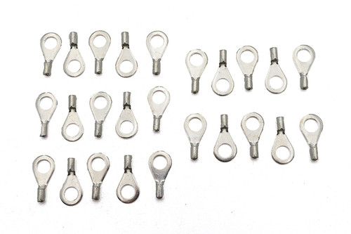 Volt Tech #R4124B *QTY 100 - Ring Wiring Terminal 1/4 inch Eye 14-16 Gauge
