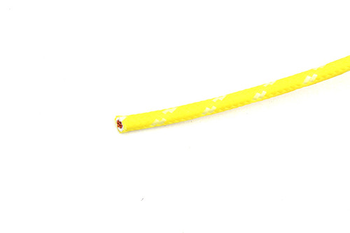 Volt Tech #40127 - Yellow 25' Cloth Covered Wire