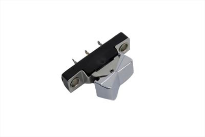 Volt Tech - Handlebar Rocker Switch Plain Chrome