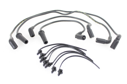 Accel #171116-K - Accel 8mm S/S Spiral Core Ignition Wire Set Black