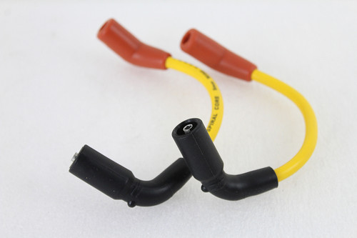 Accel #171099-Y - Accel 8mm S/S Spiral Core Ignition Wire Set Yellow