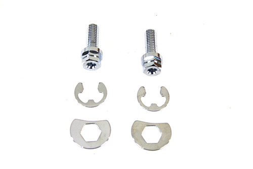 Colony - Exhaust Pipe Locking Bolt Mounting Kit Chrome