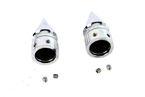 Colony - Front Axle Cover Set Pike Style Chrome Plated